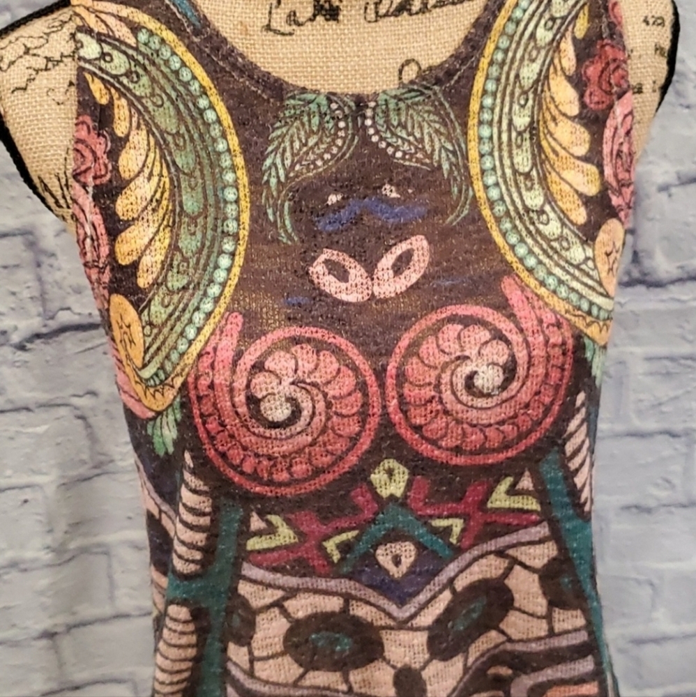 Printed Tank Top - Picture 3 of 4